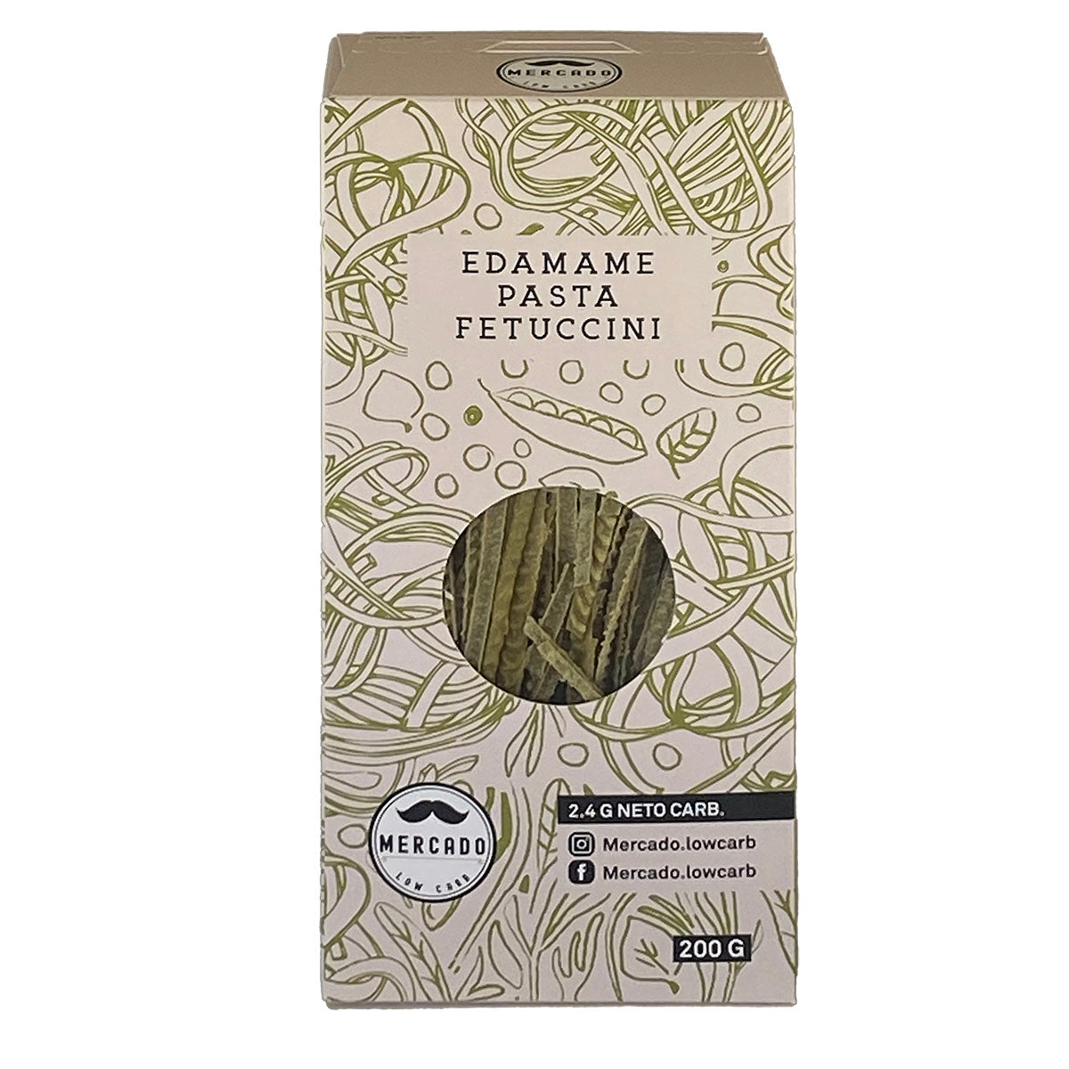 PASTA EDAMAME // FETUCCINI Keto Club