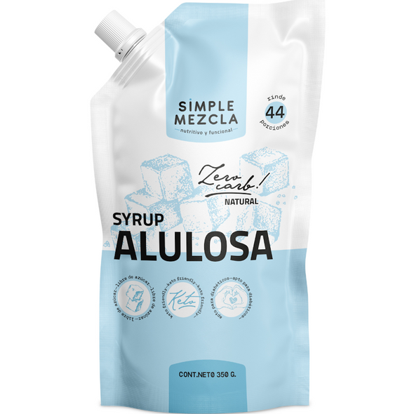 SYRUP ZERO CARB NATURAL SIMPLE MEZCLA (350 gr)
