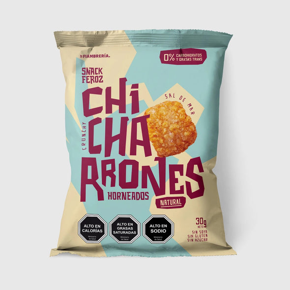 CHICHARRÓN DE CERDO FEROZ (30GR)