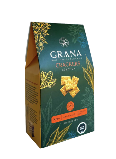 CRACKERS KETO CÚRCUMA