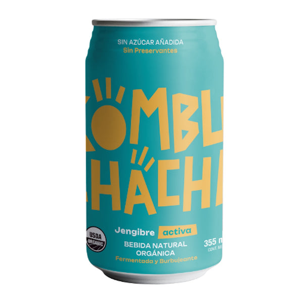 KOMBUCHACHA JENGIBRE  ACTIVA (355mL)