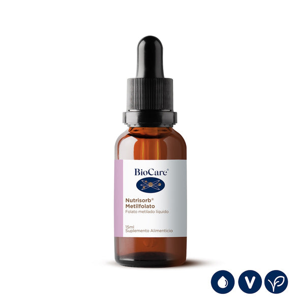 METILFOLATO LÍQUIDO BIOCARE 15 ml.