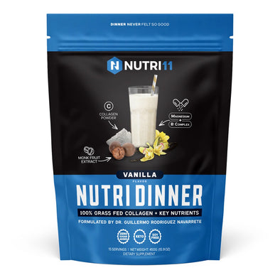 COLÁGENO NUTRIDINNER VAINILLA  (453 gr)