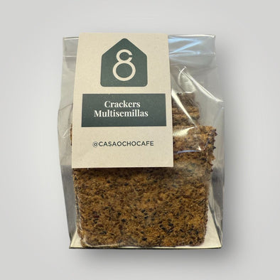 CRACKERS MULTISEMILLAS CASAOCHOCAFE (135 gr)