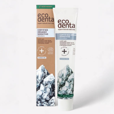 PASTA DENTAL ORGÁNICA DESENSIBILIZANTE CON SAL ECODENTA (75 ML)