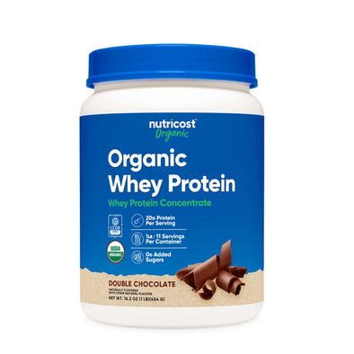 WHEY ORGÁNICO NUTRICOST - DOUBLE CHOCOLATE (454grs)