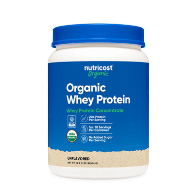 WHEY ORGÁNICO NUTRICOST - SIN SABOR (454grs)