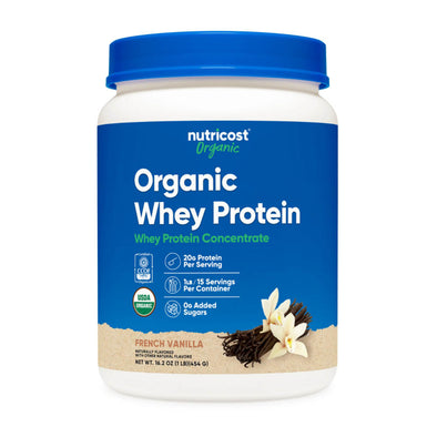 WHEY ORGÁNICO NUTRICOST - VAINILLA (454grs)