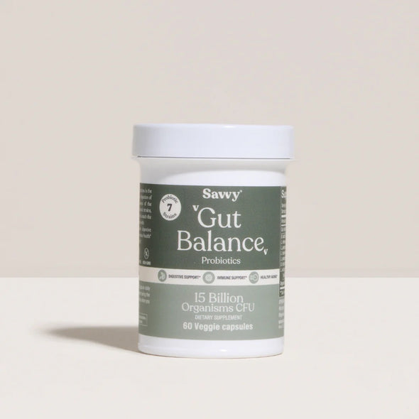 PROBIÓTICOS GUT BALANCE  15 BILLION (SAVVY)