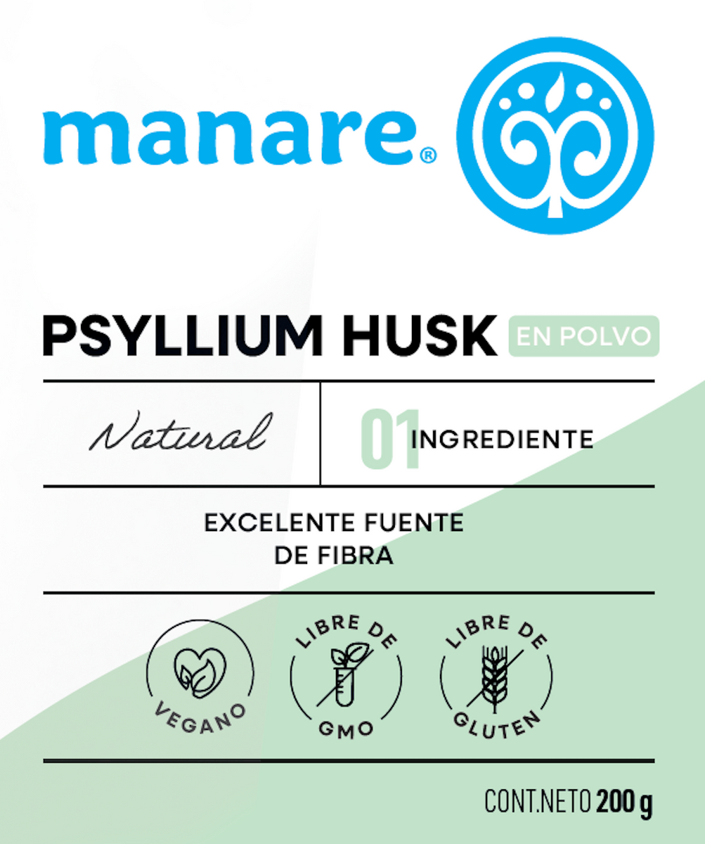 Psyllium en polvo (200g) Manare