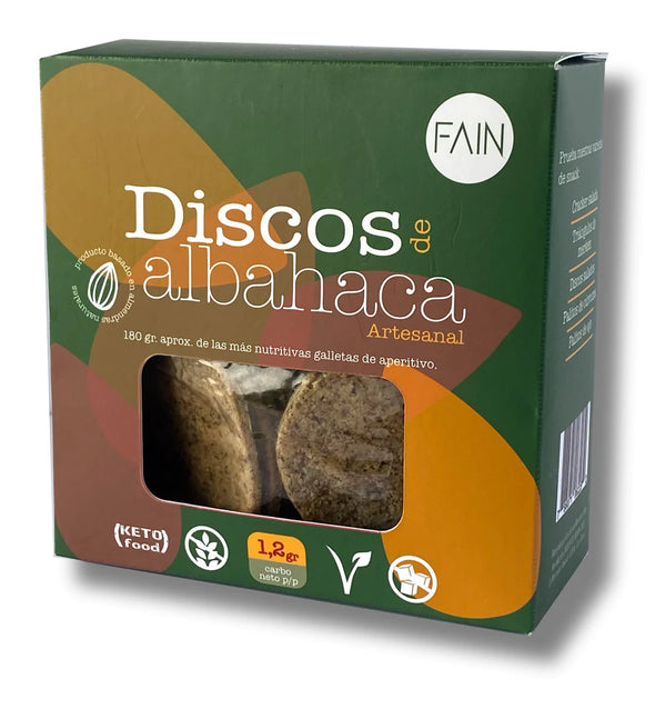 DISCOS DE ALBAHACA 180 grs. FAIN