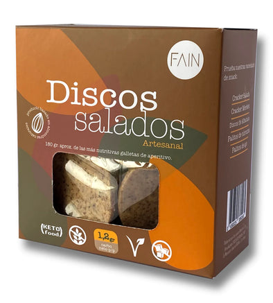 DISCOS SALADOS 180 grs. FAIN